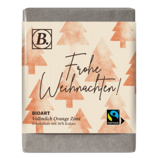 Bio Schokolade Frohe Weihnachten! 70g, BioArt, 10er Vorteilspack
